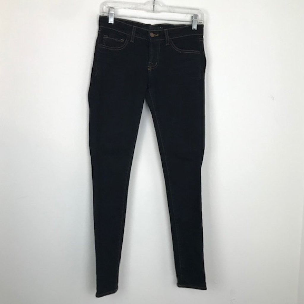 J Brand 910 Black Dark Wash Skinny Jeans Cut 205